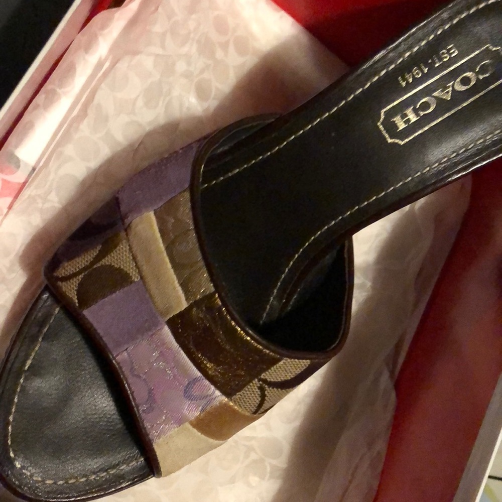 Coach wedges - Picture 2 of 3